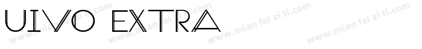 Uivo Extra字体转换